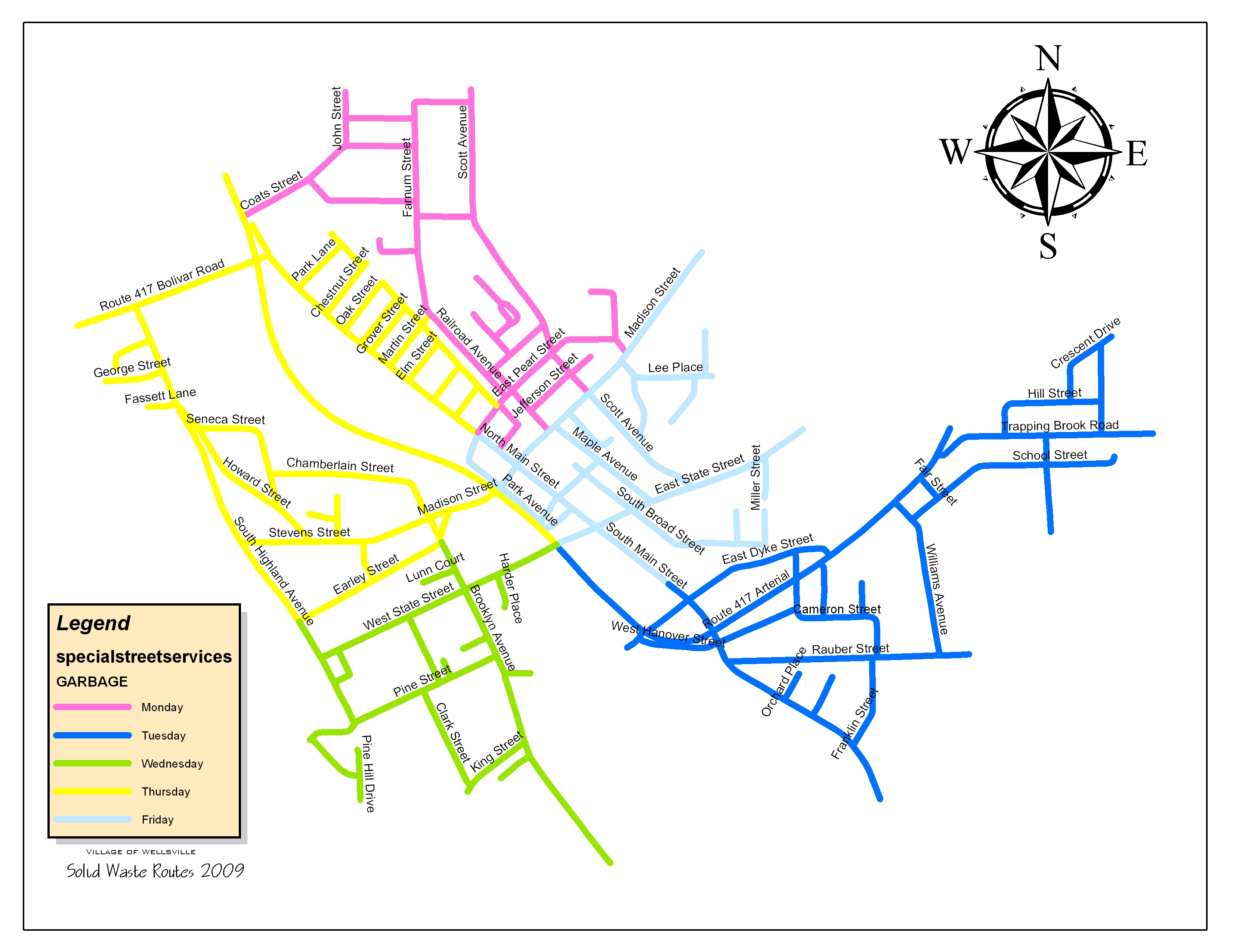 Garbage Routes
